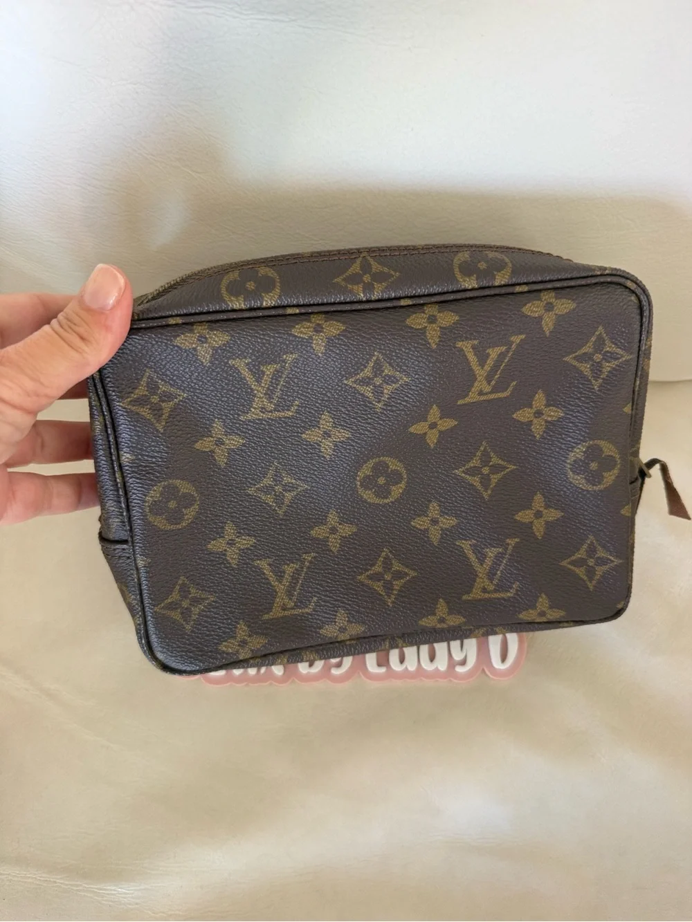 Louis Vuitton Monogram Canvas Cosmetic Trousseau 18” rare